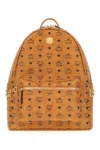 Mcm Backpack Stark In Visetos In Brown