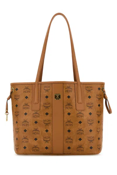 MCM MCM PRINTED CANVAS LIZ SHOPPING BAG
