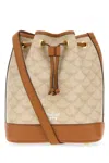 Mcm Printed Canvas Medium Himmel Bucket Bag