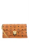 Mcm Tracy Crossbody Wallet In Visetos