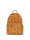 Mcm Printed Canvas Mini Stark Backpack