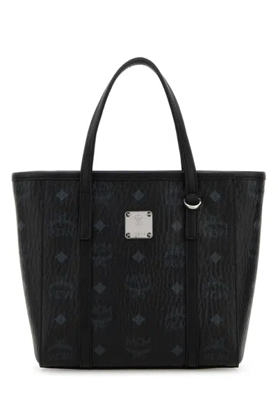 Mcm Printed Canvas Mini Tony Handbag