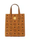 Mcm Printed Canvas Shopping Bag