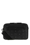 Mcm Printed Canvas Small Diamond Crossbody Bag In White