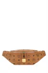 Mcm Printed Canvas Small Fursten Belt Bag In Brown
