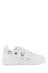 Mcm Terrain Canvas Printed Sneakers In Printed