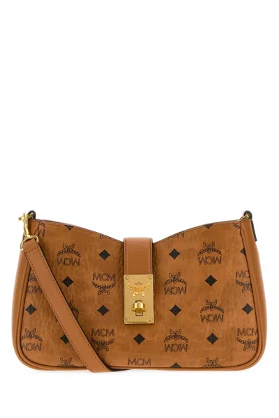 Mcm Printed Canvas Tracy Crossbody Handbag, Mini