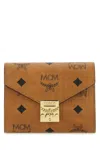 MCM PRINTED CANVAS TRACY WALLET