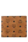 Mcm Printed Canvas Wallet