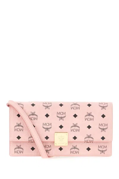 Mcm Printed Canvas Wallet