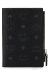Mcm Printed Canvas Wallet