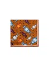 Mcm Printed Scarf In Brown