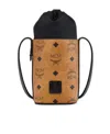 Mcm Printed Shoulder Bag In Brown