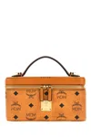 Mcm Printed Synthetic Leather Beauty-case