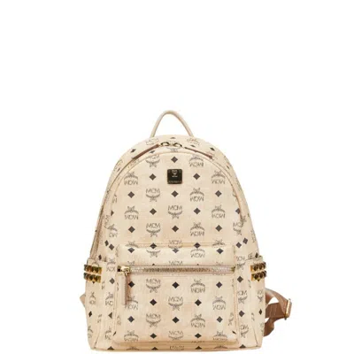 Pre-owned Mcm Pvc Leather Backpack ()