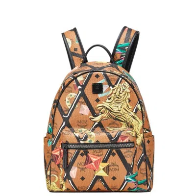 Pre-owned Mcm Pvc Leather Backpack ()