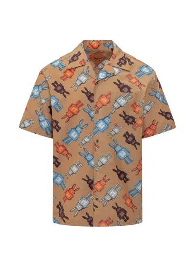 Mcm Rabot Shirt In Brown