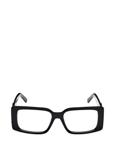 Mcm Rectangle-frame Glasses In Black