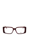 Mcm Rectangle-frame Glasses In Brown