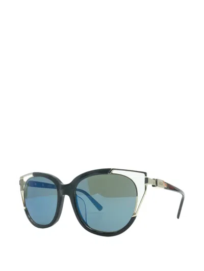Mcm Rectangle-frame Sunglasses In Black