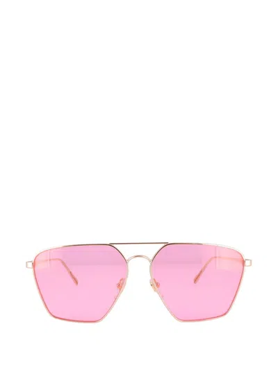 Mcm Rectangle-frame Sunglasses In Pink