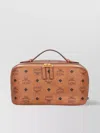 Mcm Rectangular Shape Side Strap Top Handle