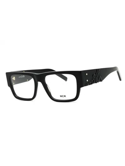 Mcm Rectangular Unisex Eyeglasses Mw5013 In Black