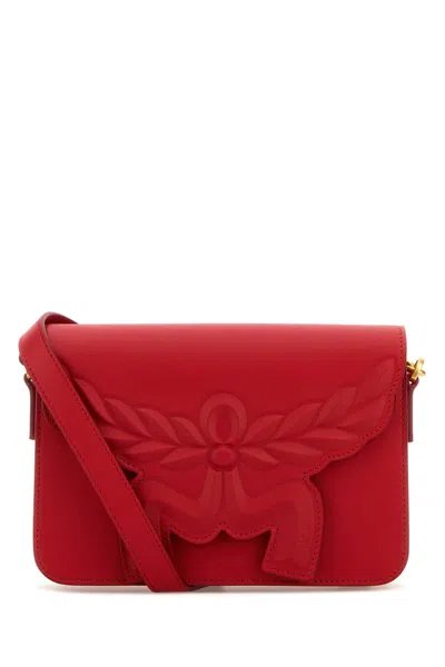Mcm Handbags. In Red