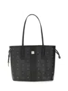 Mcm Canvas Liz Shopping Bag With Logo Pattern