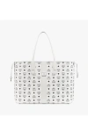 Mcm Reversible Liz Shopper In White