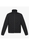 Mcm Reversible Monogram Print Windbreaker In Black