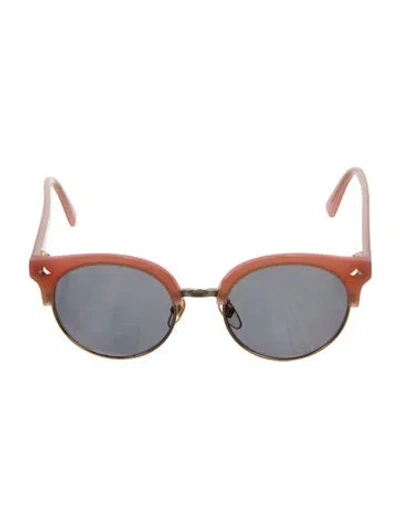 Pre-owned Mcm Round Mirrored Sunglasses In Multi