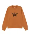 Mcm Cotton Sweatshirts In Orange