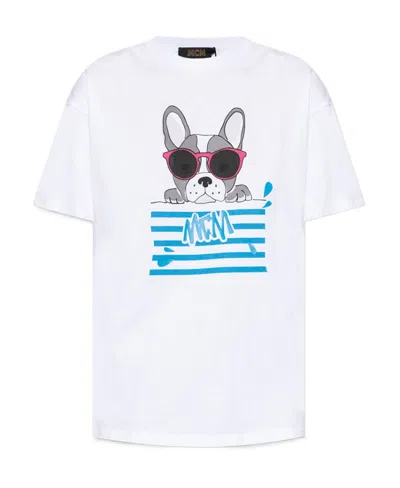 MCM ROUND-NECKED T-SHIRT
