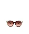 Mcm Round Sunglasses In Multicolor