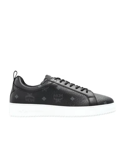 Mcm Sneakers Neo Terrain Lo In Visetos In Black