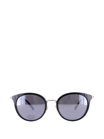Mcm Round-frame Sunglasses In Black