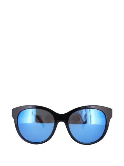 Mcm Round-frame Sunglasses In Multi