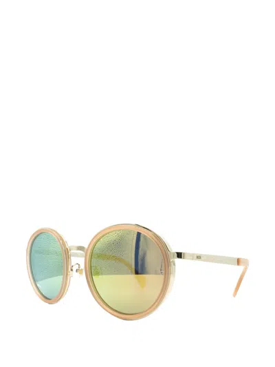 Mcm Round-frame Sunglasses In Multi