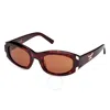 Mcm Roviex Oval Ladies Sunglasses Mw0006 52j 53