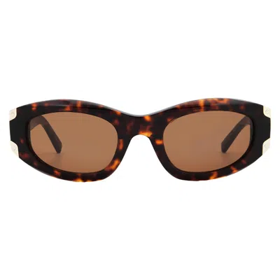 Mcm Roviex Oval Ladies Sunglasses Mw0006 52j 53 In Multi