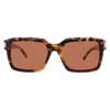 Mcm Roviex Square Unisex Sunglasses Mw0020 56j 54 In Brown
