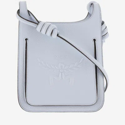 MCM ROYAL BLUE HIMMEL MINI CROSSBODY BAG