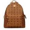 Mcm Stark Backpack In Brown