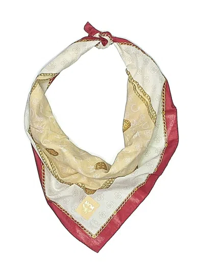 Pre-owned Mcm Scarf In Tan