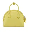 Mcm Shell Handbag In Yellow