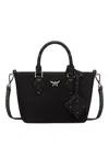 Mcm Shopper Bag Aren In Black