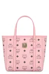 Mcm Shopper Mini Toni Top-zip In Pink