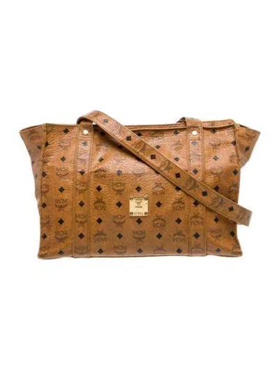 Pre-owned Mcm Shoulder Bag In Brown