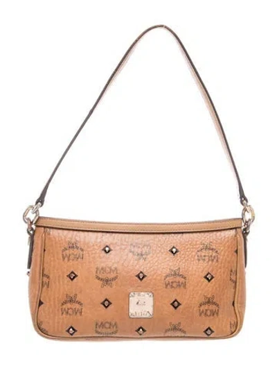 Pre-owned Mcm Shoulder Bag In Brown